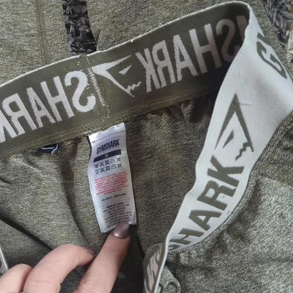 Gymshark Legging Green Super Stretchy Workout Fitness Pant Size M - Picture 2 of 6